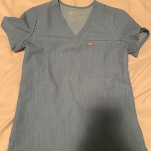 FIGS heather indigo scrubs Catarina yola XXS